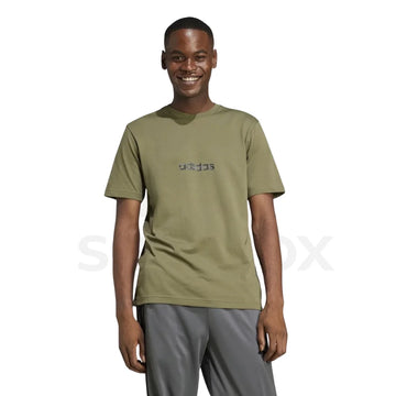 Adidas Essentials Linear Single short sleeve T-shirt - Green