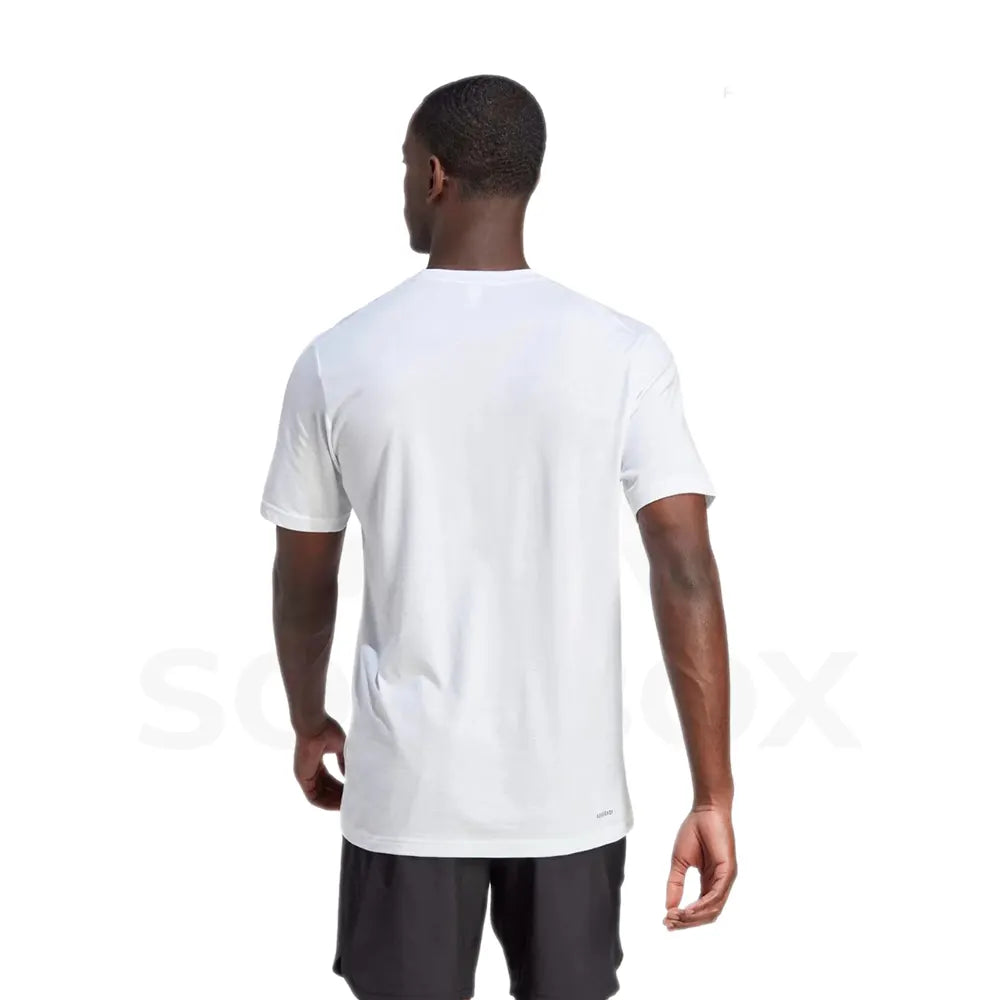 Adidas Essentials Big Logo Tee T-Shirt - White