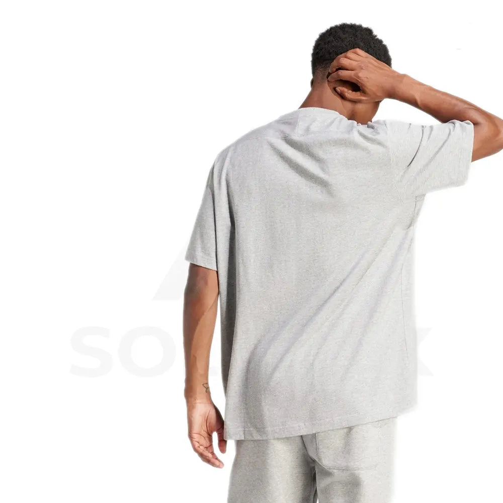 Adidas All Season Embroidery Graphic Tee T-shirt - Gray