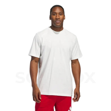 Adidas Made To Ball Graphic Tee T-shirt - Cloud White