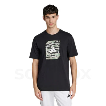 Adidas Men's Camp Shape Graphic T-shirt - Black