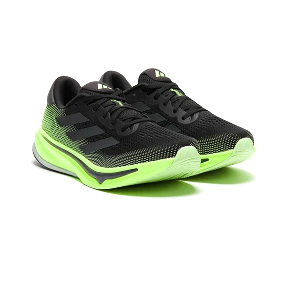 Adidas Supernova Rise Core Black/Grey Five/Green Spark (Authentic Original)
