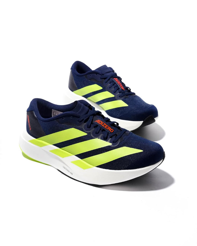 Adidas Adizero Evo SL Dark Blue/ Solar Lime