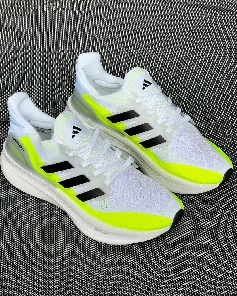 Adidas Ultraboost 5 (UA AUTHENTIC ) White/Black/Solar Yellow