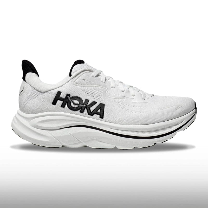 Hoka Clifton 10 White/Black UA Authentic Original