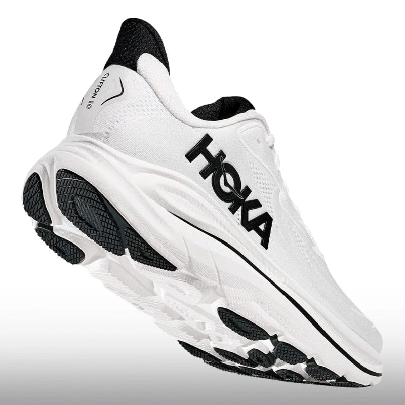 Hoka Clifton 10 White/Black UA Authentic Original